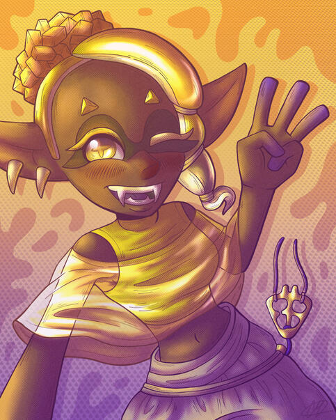 Cell-shaded example #2